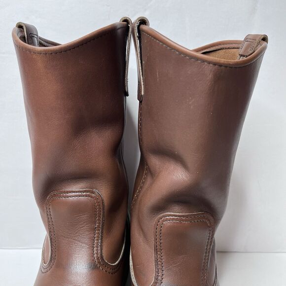 Red Wing 2265 Pecos Steel Toe Leather USA Nailseat Work Boots Men's Size 14B - Picture 7 of 16